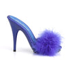 POISE-501F Pantoletten Blau von Fabulicious – Ansicht 5