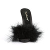 POISE-501F Pantoletten Schwarz von Fabulicious – Ansicht 2