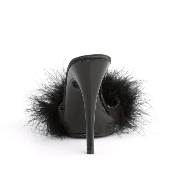 POISE-501F Pantoletten Schwarz von Fabulicious – Ansicht 4