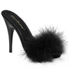 POISE-501F Pantoletten Schwarz von Fabulicious