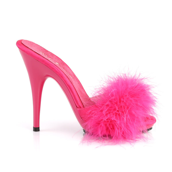 POISE-501F Pantoletten Hot Pink von Fabulicious – Ansicht 5