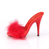 POISE-501F Pantoletten Rot von Fabulicious – Ansicht 3