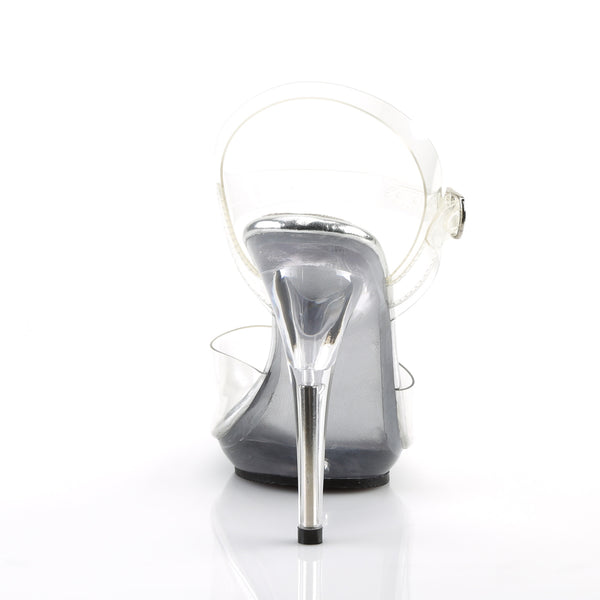 POISE-508 Sandaletten transparent von Fabulicious – Ansicht 4