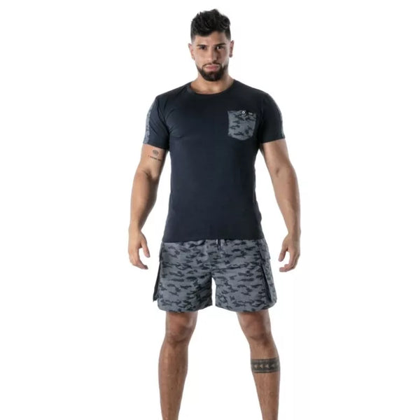 Blaues T-Shirt von TOF Paris – Ansicht 2