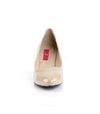 DIVINE-420 Pumps Lack Beige EUR 41 | Pleaser Pink Label SALE
