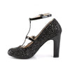 QUEEN-01 Pumps schwarz | Pleaser Pink Label SALE