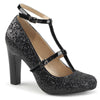 QUEEN-01 Pumps schwarz | Pleaser Pink Label SALE