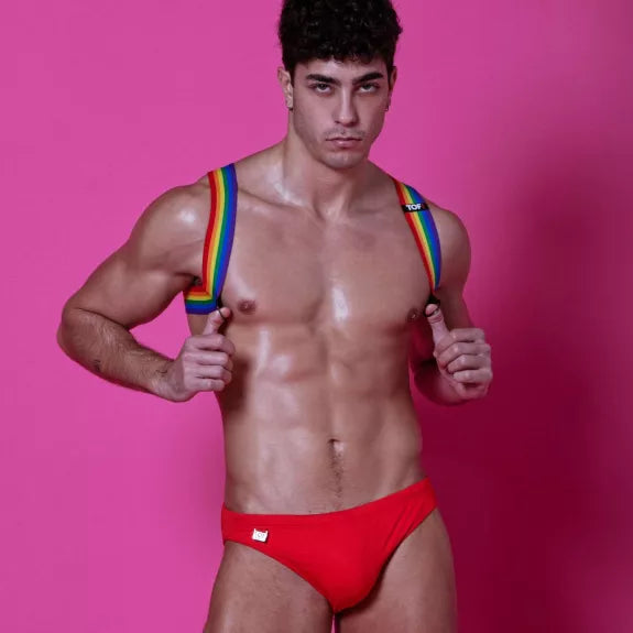 Schulter-Harness Rainbow Regenbogen verstellbar & komfortabel | TOF Paris