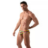Badehose Herren Rainbow - bunte Pride-Streifen & elastischer Bund | TOF Paris
