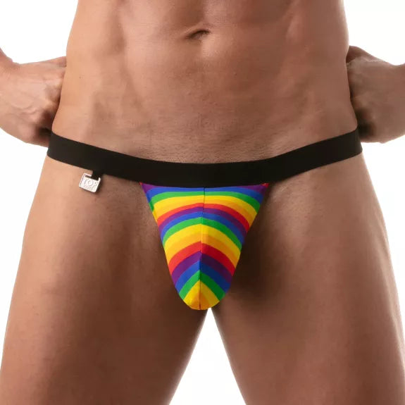 Bade-String Rainbow - Bunte Farben & perfekter Sitz, elastisch | TOF Paris