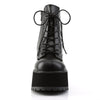 RANGER-105 Plateau Stiefeletten schwarz von DemoniaCult – Ansicht 2