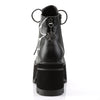 RANGER-105 Plateau Stiefeletten schwarz von DemoniaCult – Ansicht 4