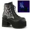 RANGER-105 Plateau Stiefeletten schwarz von DemoniaCult