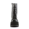 RANGER-301 Plateau Stiefeletten Schwarz von DemoniaCult – Ansicht 2