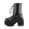 RANGER-301 Plateau Stiefeletten Schwarz von DemoniaCult – Ansicht 3