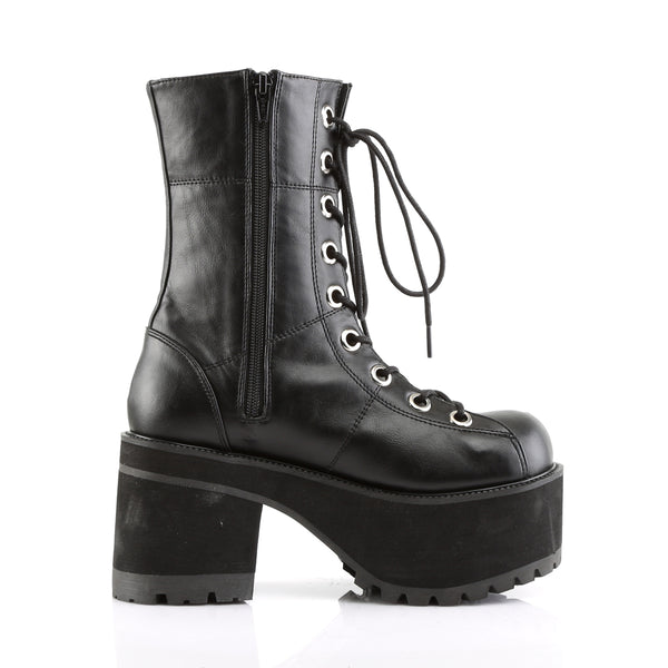RANGER-301 Plateau Stiefeletten Schwarz von DemoniaCult – Ansicht 5