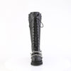 RENEGADE-215 Plateau Stiefel Schwarz Matt von DemoniaCult – Ansicht 2