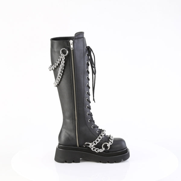 RENEGADE-215 Plateau Stiefel Schwarz Matt von DemoniaCult – Ansicht 5