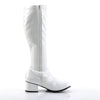 RETRO-300 Stiefel Lack Weiß von Funtasma – Ansicht 5