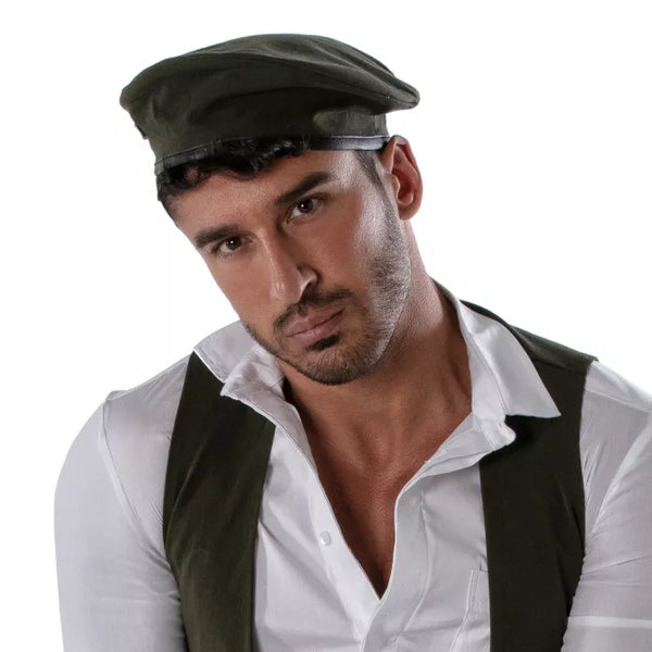 Reversible beret - White and khaki – Ansicht 20