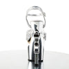REVOLVER-709G Plateau Sandaletten Silber Chrome Glitzer von Pleaser – Ansicht 4