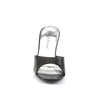 ROMANCE-301-2 Pantoletten Schwarz von Fabulicious – Ansicht 2