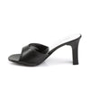 ROMANCE-301-2 Pantoletten Schwarz von Fabulicious – Ansicht 3