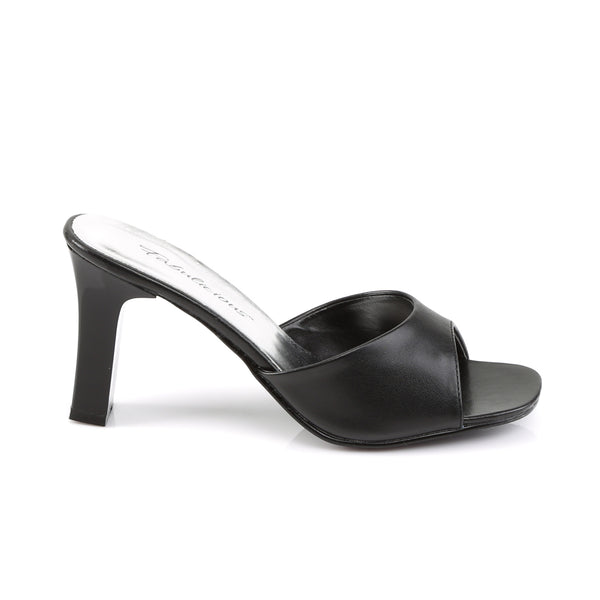 ROMANCE-301-2 Pantoletten Schwarz von Fabulicious – Ansicht 5