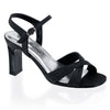ROMANCE-313 Sandaletten schwarz von Fabulicious