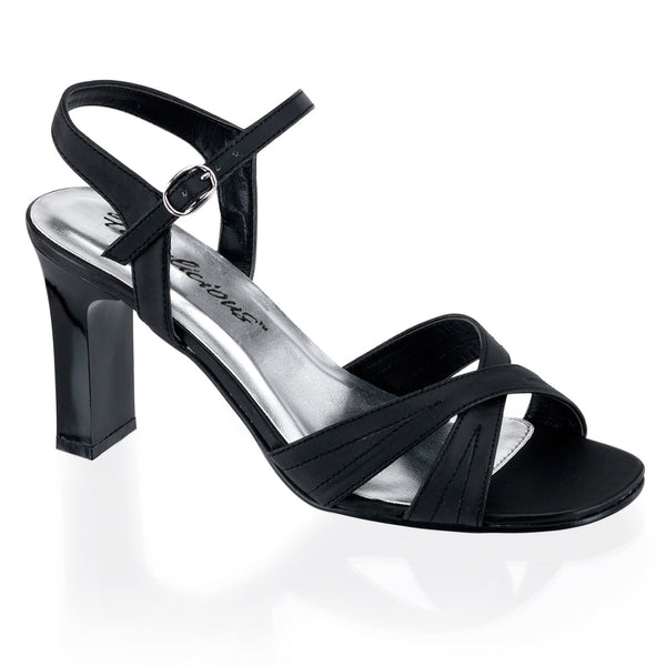 ROMANCE-313 Sandaletten schwarz von Fabulicious