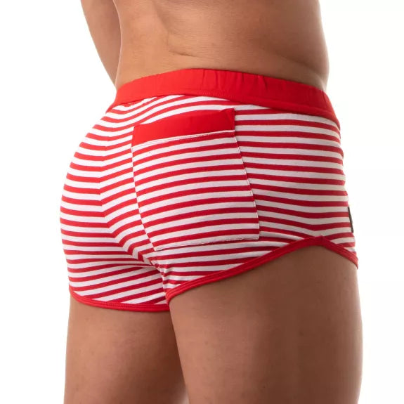 Herren Mini Shorts, Rot - Sexy, nautisch inspiriert & figurbetont | TOF Paris