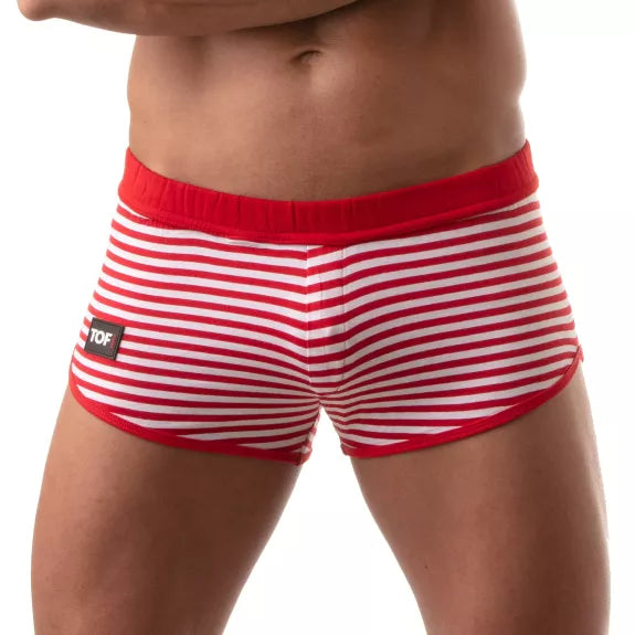 Herren Mini Shorts, Rot - Sexy, nautisch inspiriert & figurbetont | TOF Paris