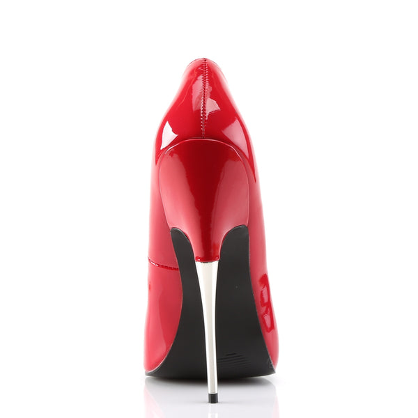 SCREAM-01 Pumps Rot Lack von Devious – Ansicht 4