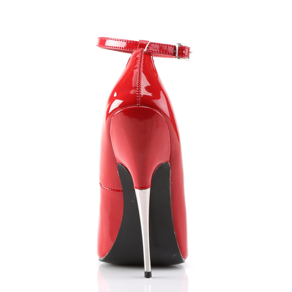 SCREAM-12 Pumps Rot Lack von Devious – Ansicht 4