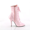 SEDUCE-1020 Stiefeletten Lack Baby Pink von Pleaser – Ansicht 5
