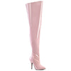 SEDUCE-3000WC Wide Calf/Weitere Wade - Overknee Stiefel - Rosa Lack von Pleaser
