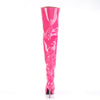 SEDUCE-3010 Overknee Stiefel Lack Hot Pink von Pleaser – Ansicht 4