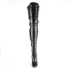 SEDUCE-3024 Overknee Stiefel schwarz von Pleaser – Ansicht 2
