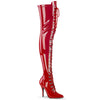 SEDUCE-3024 Overknee Stiefel Lack Rot | Pleaser