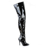 SEDUCE-4010 Overknee Stiefel - Schwarz | Pleaser SALE