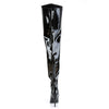 SEDUCE-4010 Overknee Stiefel - Schwarz von Pleaser – Ansicht 4