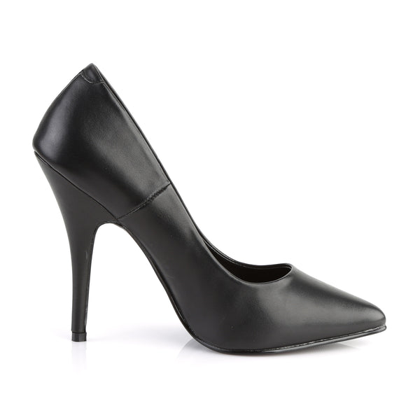 SEDUCE-420 Pumps Schwarz Matt | Pleaser