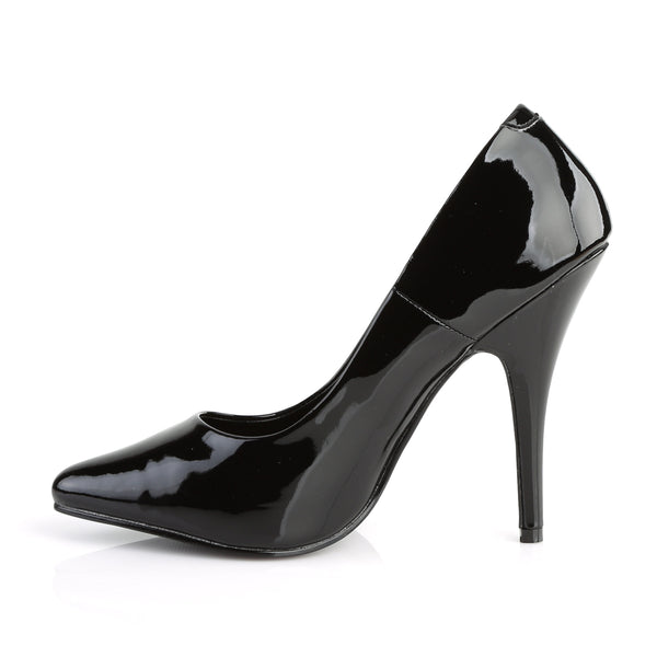 SEDUCE-420 Pumps Schwarz Lack von Pleaser – Ansicht 3