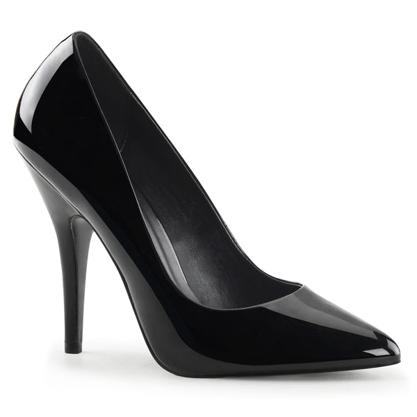 SEDUCE-420 Pumps Schwarz Lack von Pleaser