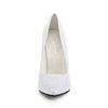 SEDUCE-420 Pumps Weiß Lack | Pleaser