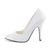 SEDUCE-420 Pumps Weiß Lack | Pleaser