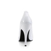 SEDUCE-420 Pumps Weiß Lack | Pleaser
