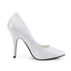SEDUCE-420 Pumps Weiß Lack | Pleaser