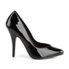 SEDUCE-420V Pumps Schwarz Lack von Pleaser – Ansicht 5