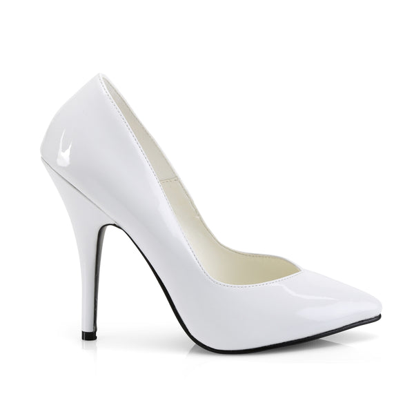 SEDUCE-420V Pumps Weiss Lack | Pleaser SALE